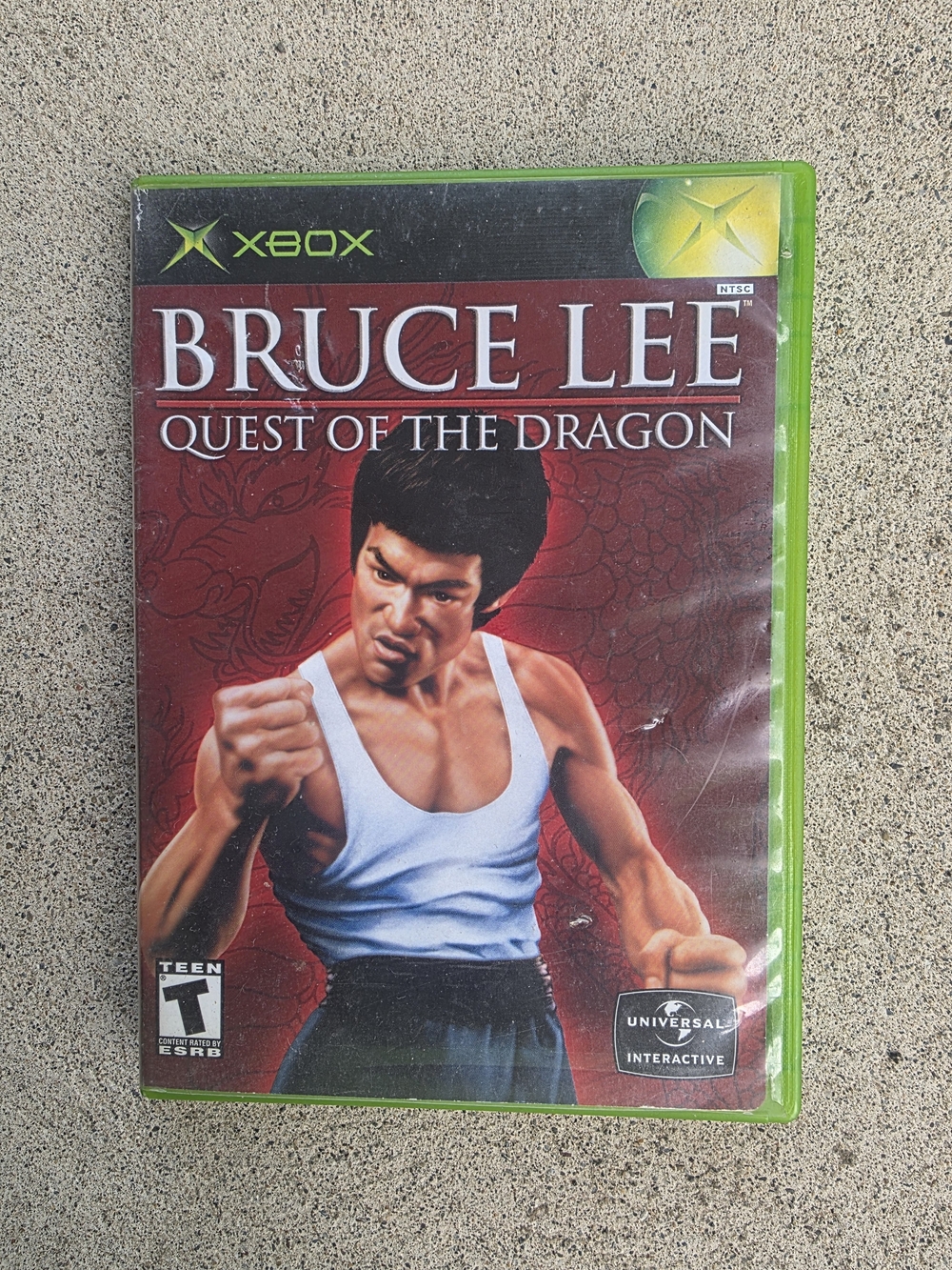 Xbox Bruce Lee: Quest of the Dragon – Red Cover